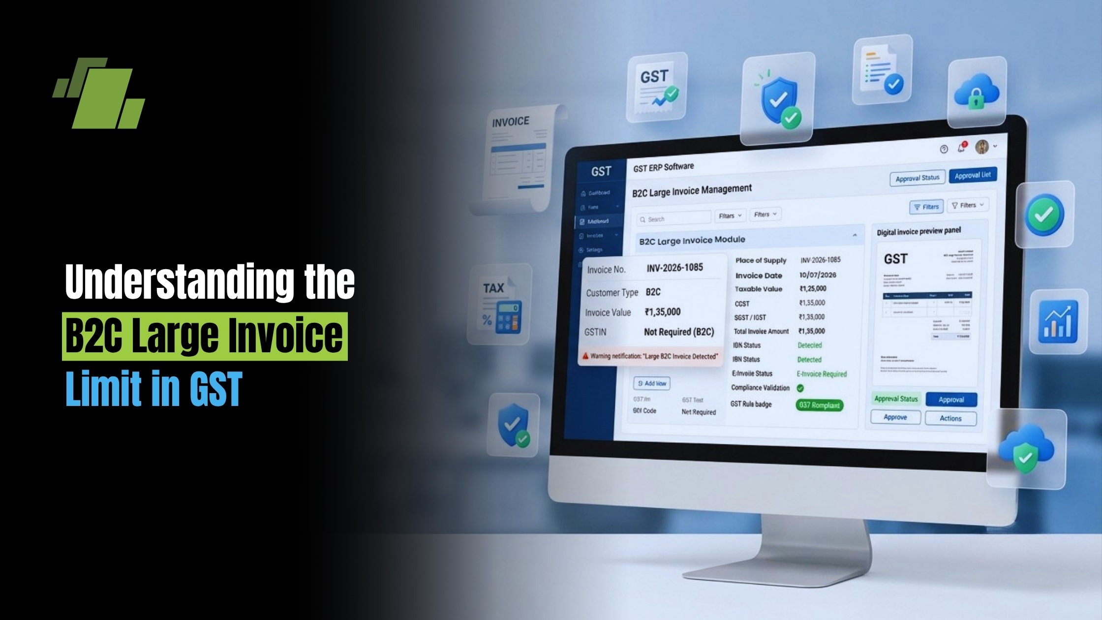 Understanding the B2C Large Invoice Limit in GST