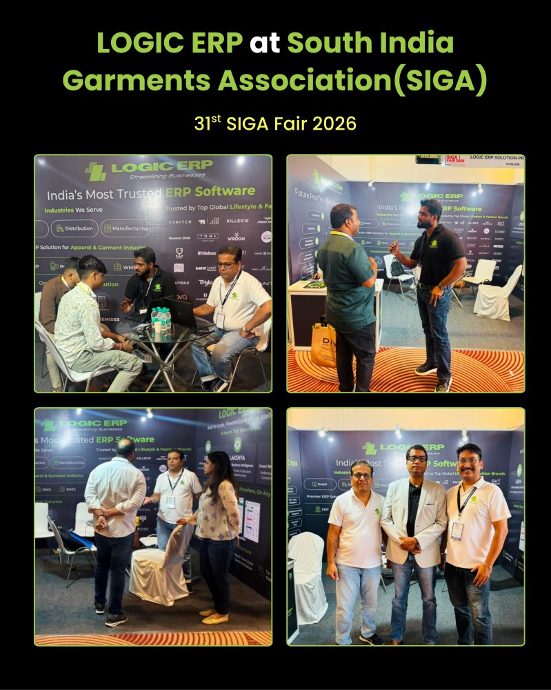 LOGIC ERP at 31st SIGA Fair, Bangalore