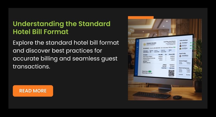 Understanding the Standard Hotel Bill Format