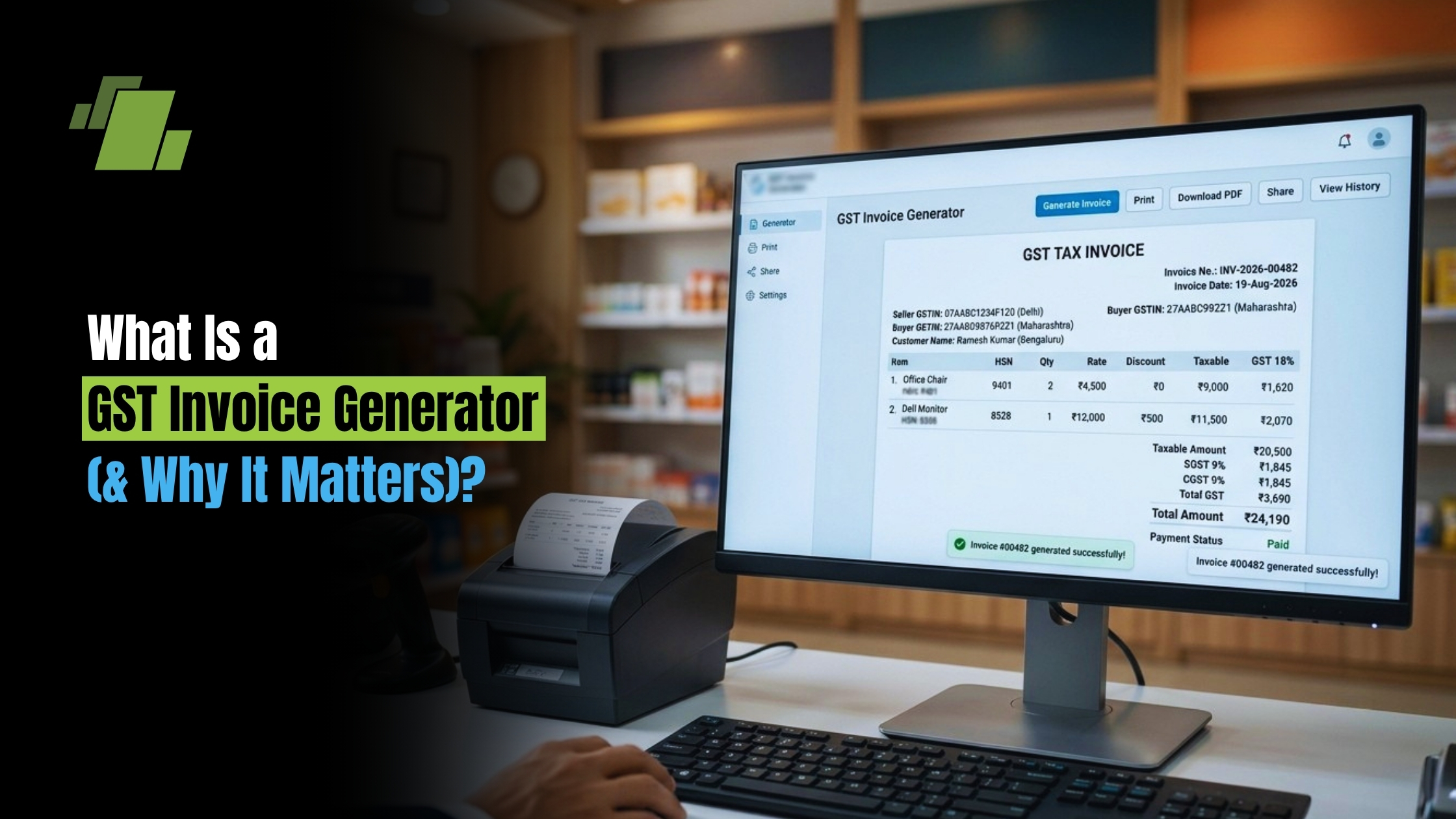 What Is a GST Invoice Generator (and Why It Matters)?