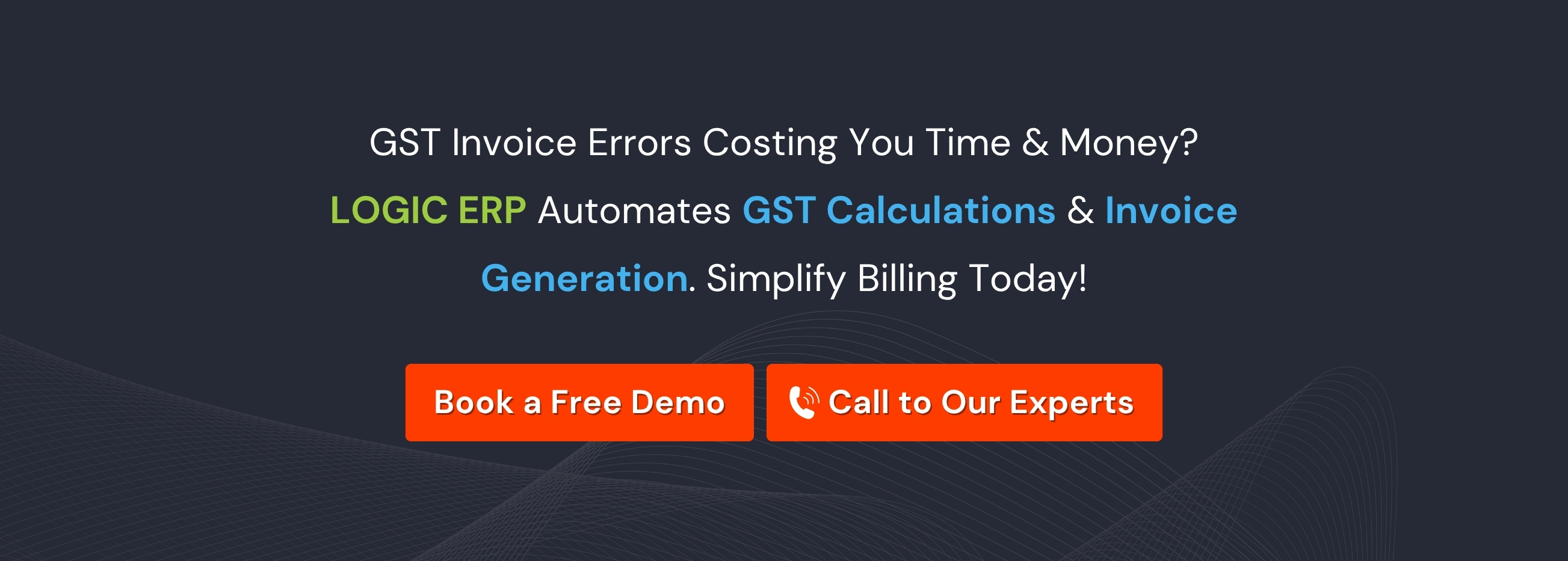 Book a Free Demo of LOGIC ERP Software Now!