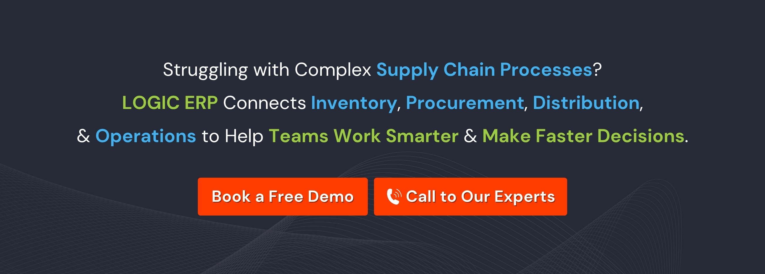 Book a Free Demo of LOGIC ERP Software Now!