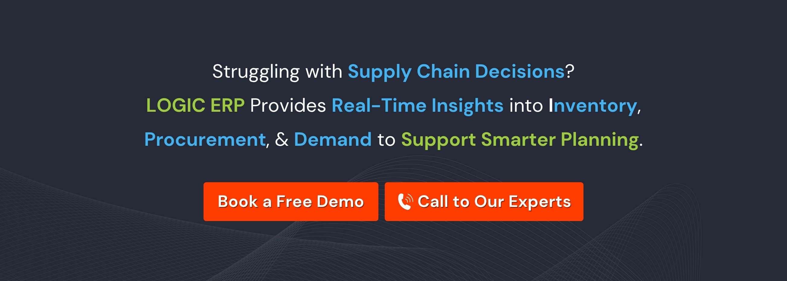 Book a Free Demo of LOGIC ERP Software Now!