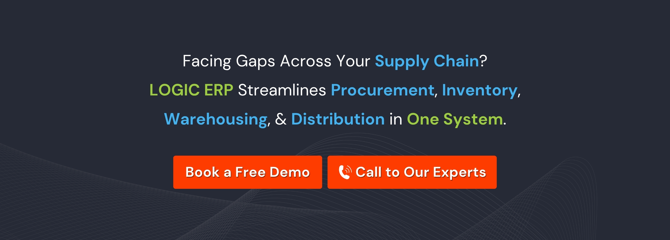 Book a Free Demo of LOGIC ERP Software Now!