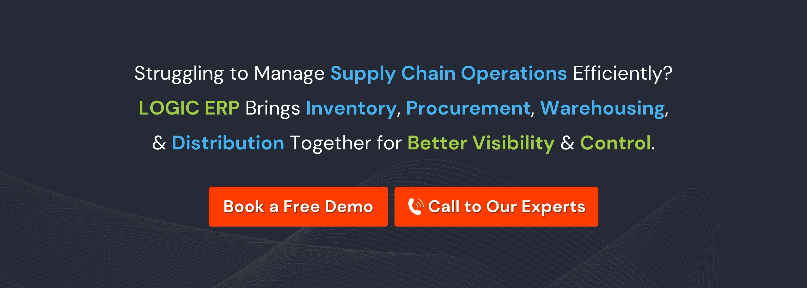 Book a Free Demo of LOGIC ERP Software Now!