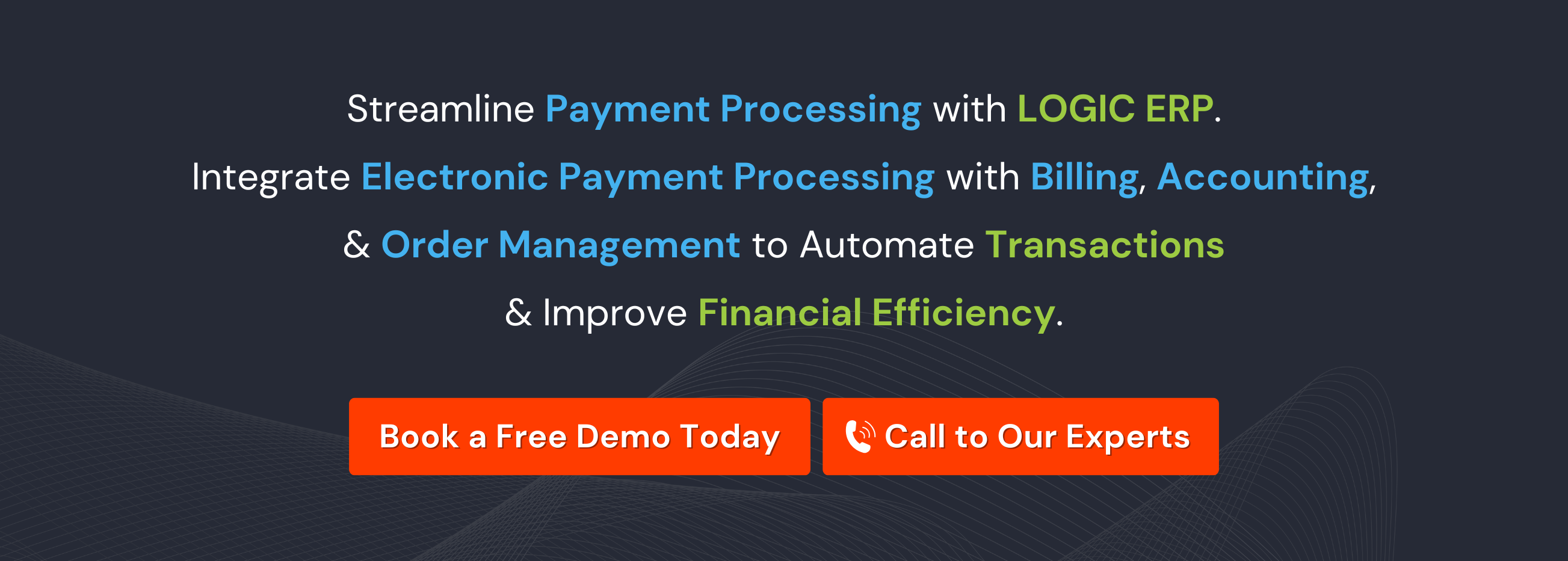 Book a Free Demo of LOGIC ERP Software Now!