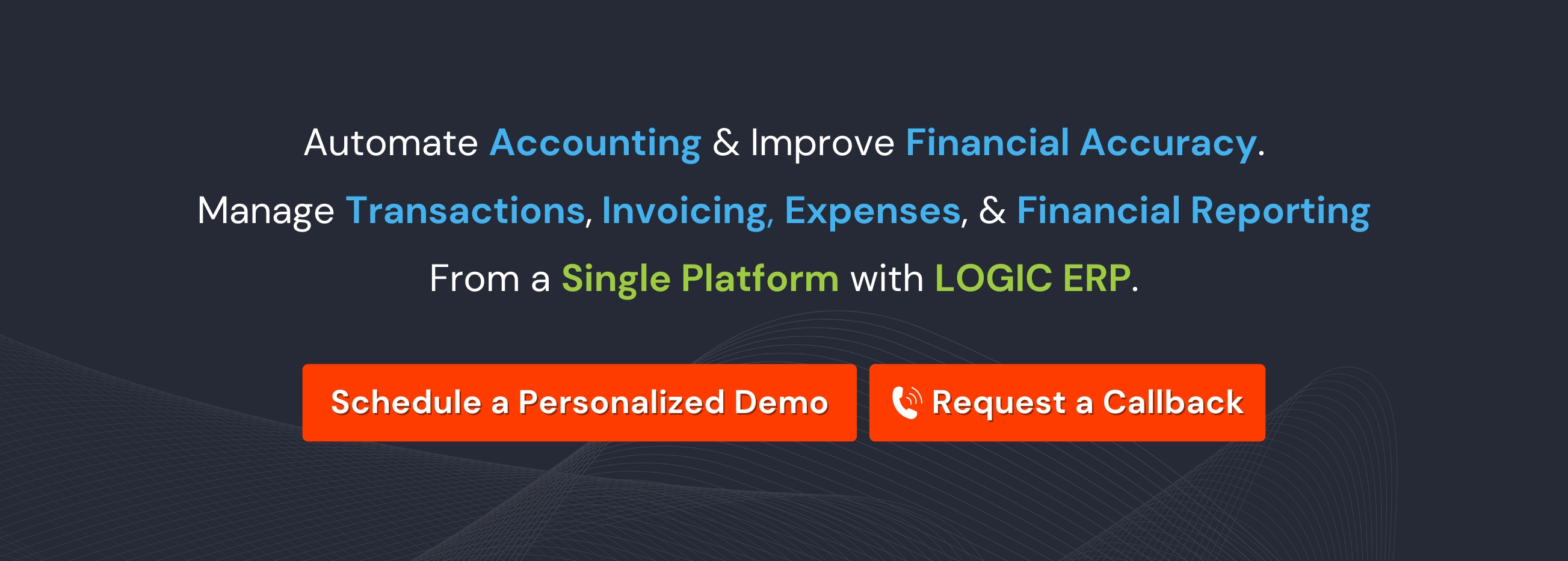 Book a Free Demo of LOGIC ERP Software Now!