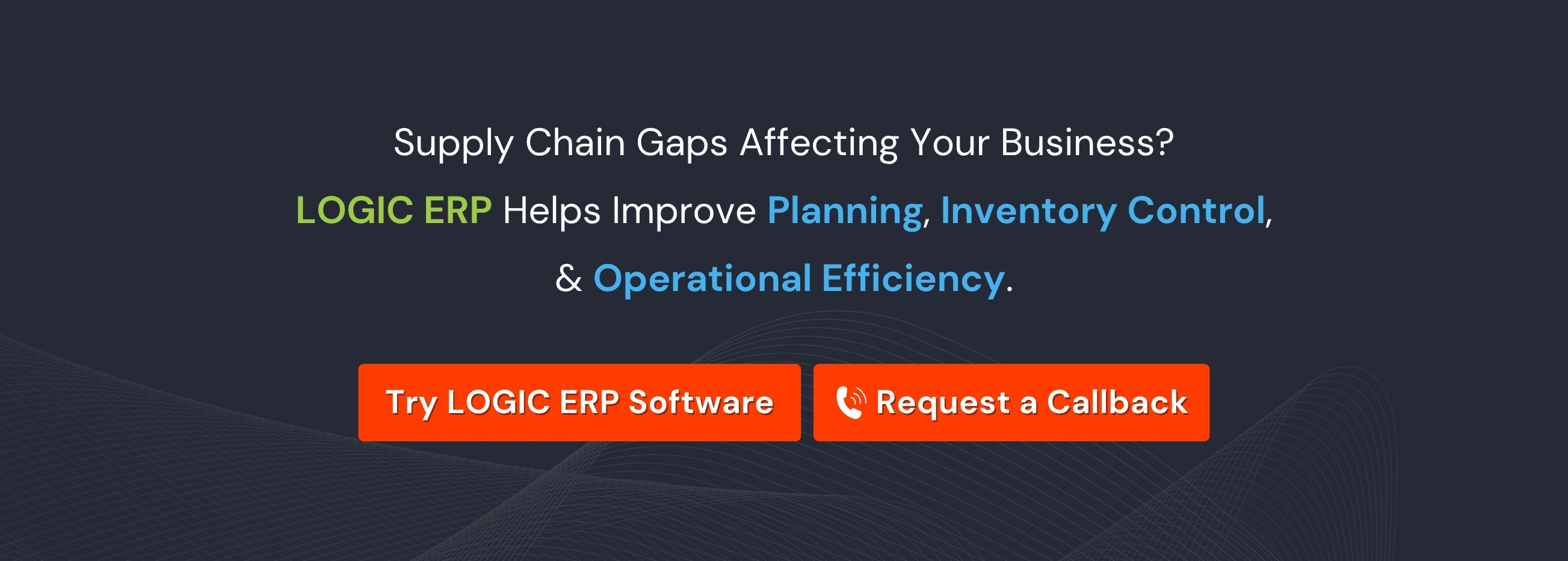 Book a Free Demo of LOGIC ERP Software Now!