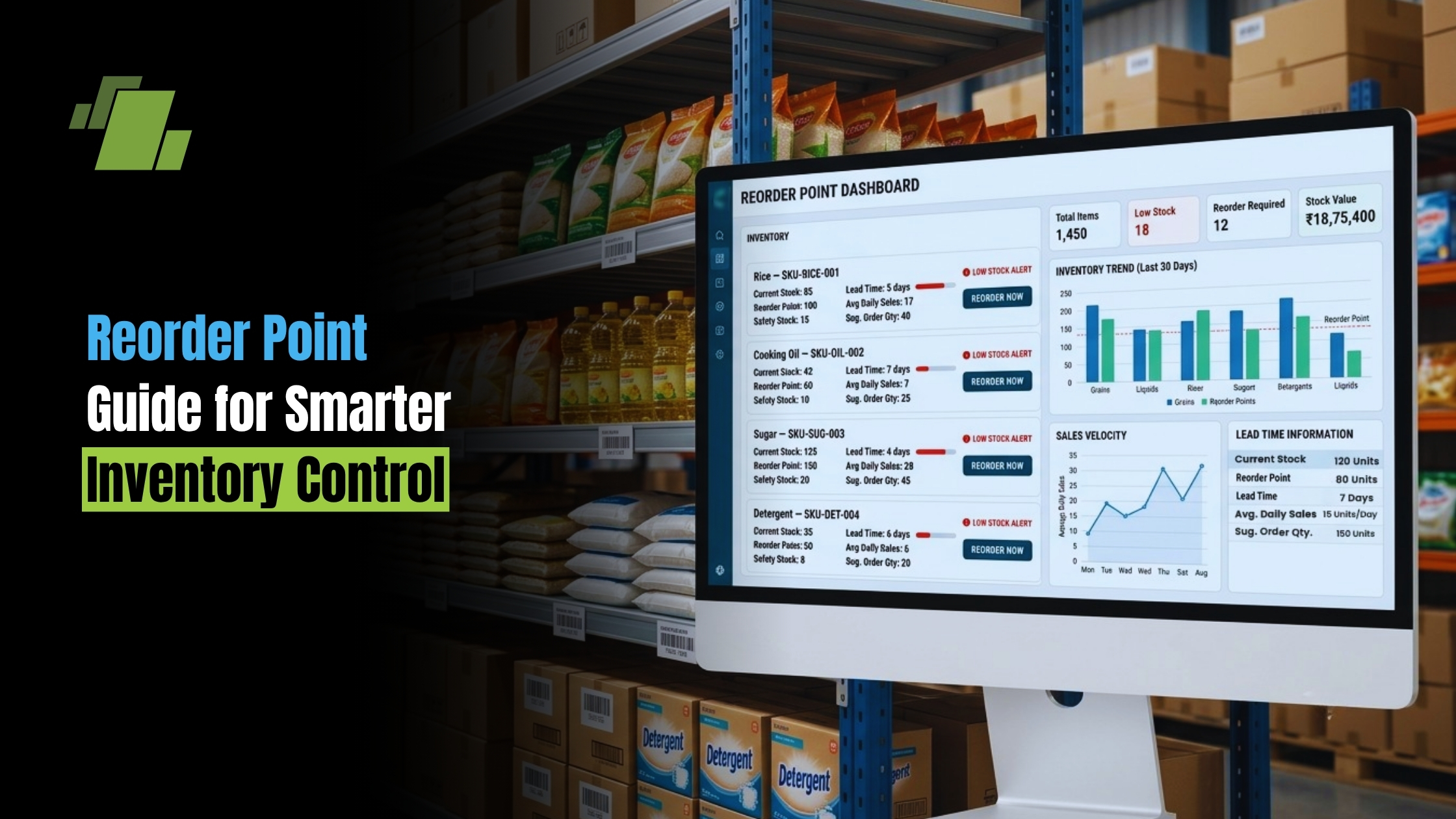 Reorder Point Guide for Smarter Inventory Control