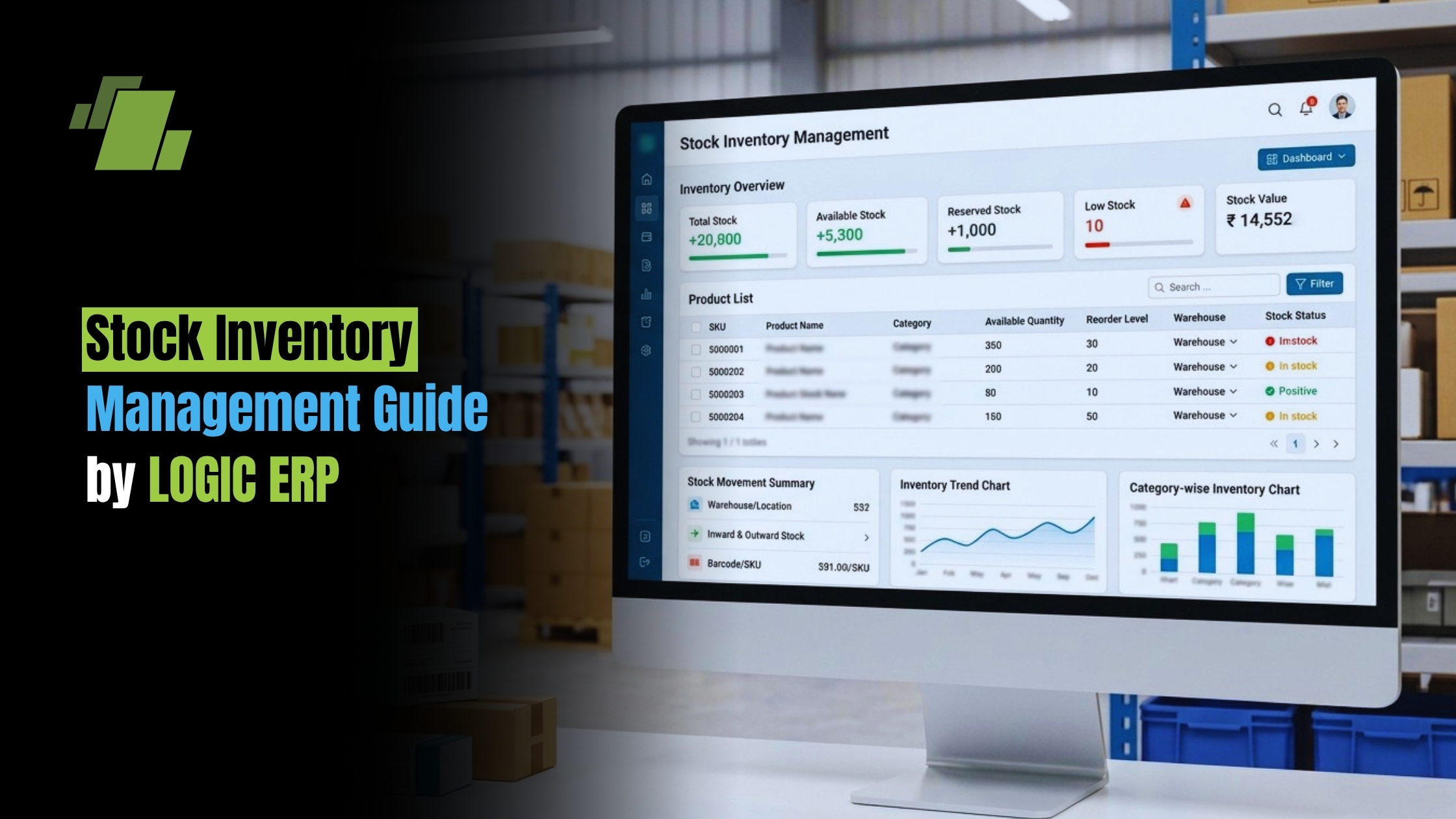 Stock Inventory Management Guide by LOGIC ERP