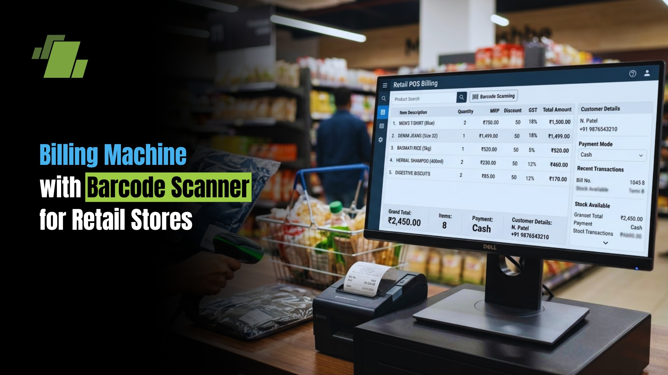 Efficient POS Billing Machines for Retail Success