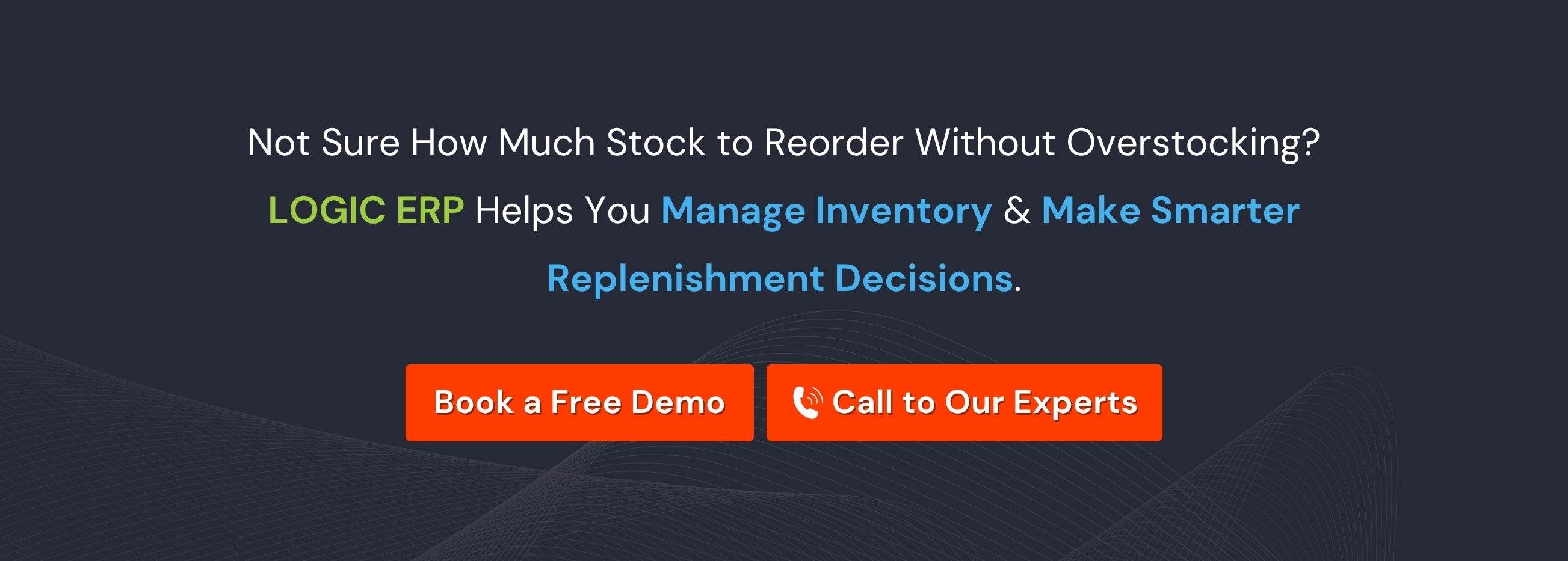 Book a Free Demo of LOGIC ERP Software Now!