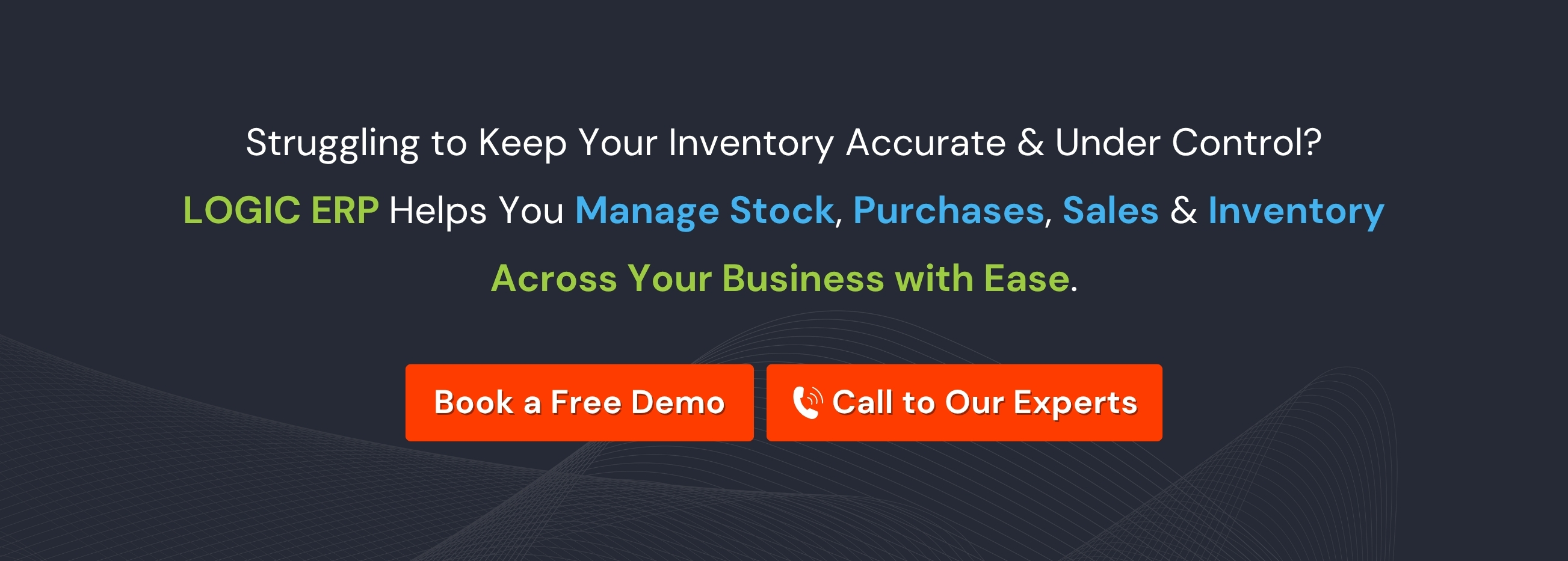 Book a Free Demo of LOGIC ERP Software Now!