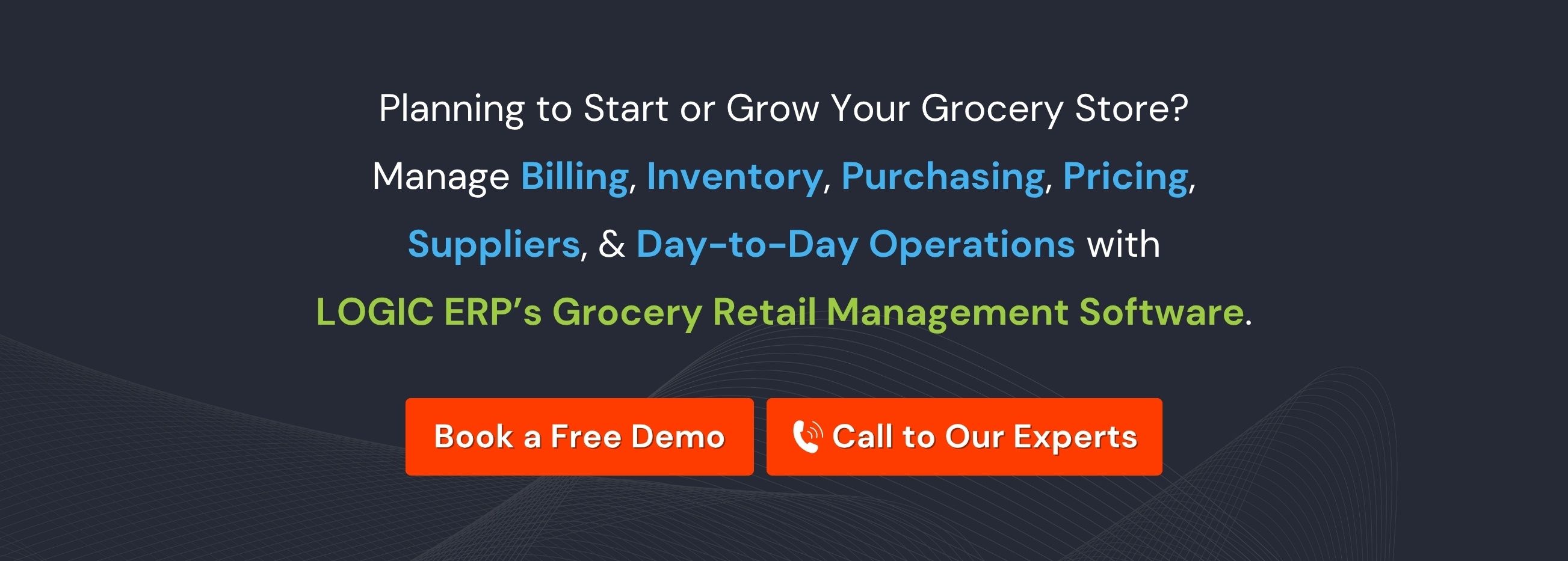 Book a Free Demo of LOGIC ERP Software Now!
