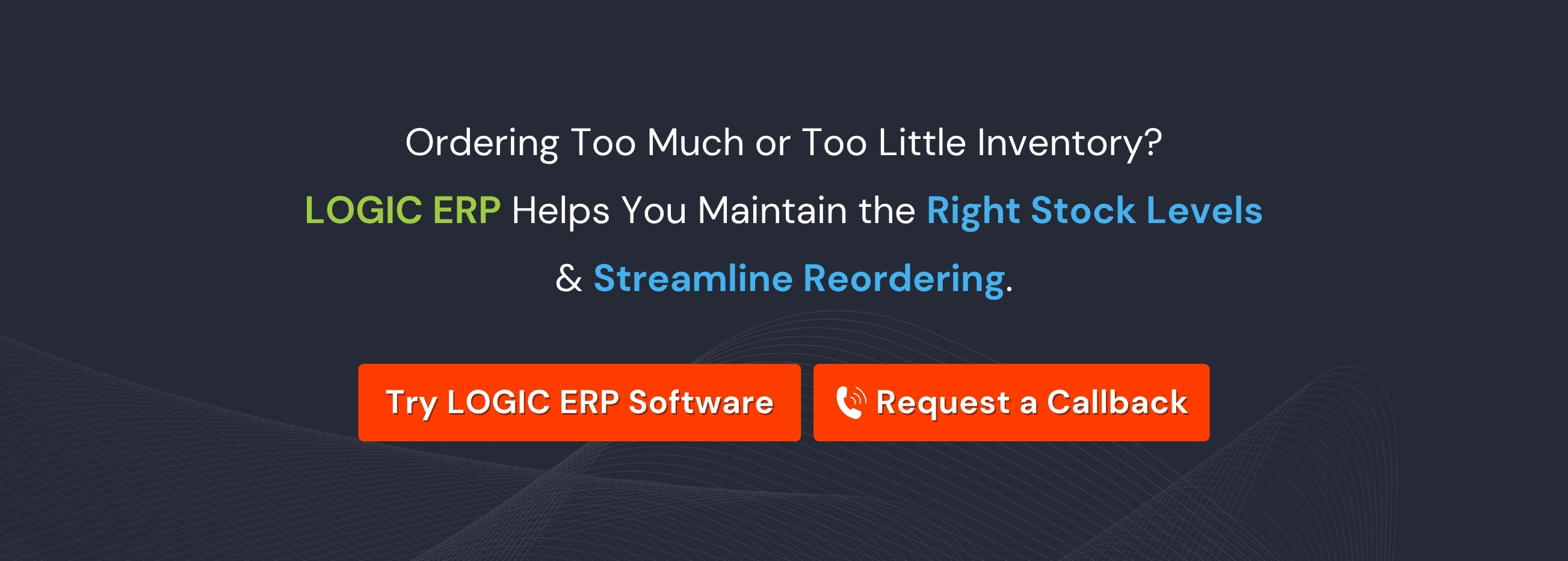 Book a Free Demo of LOGIC ERP Software Now!