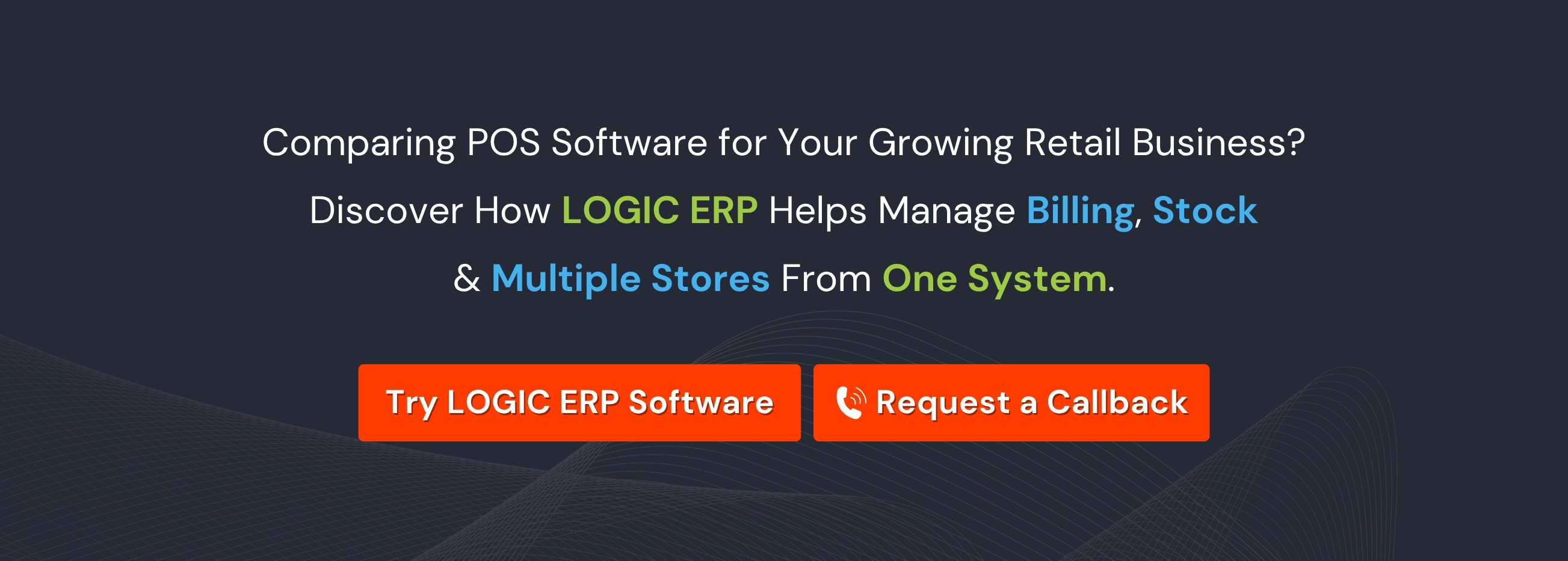Book a Free Demo of LOGIC ERP Software Now!