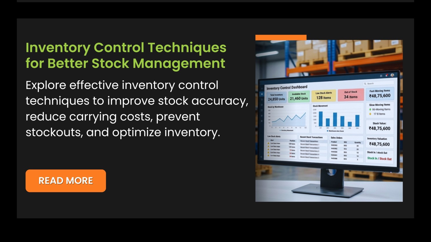 Inventory Control Techniques for Better Stock Management