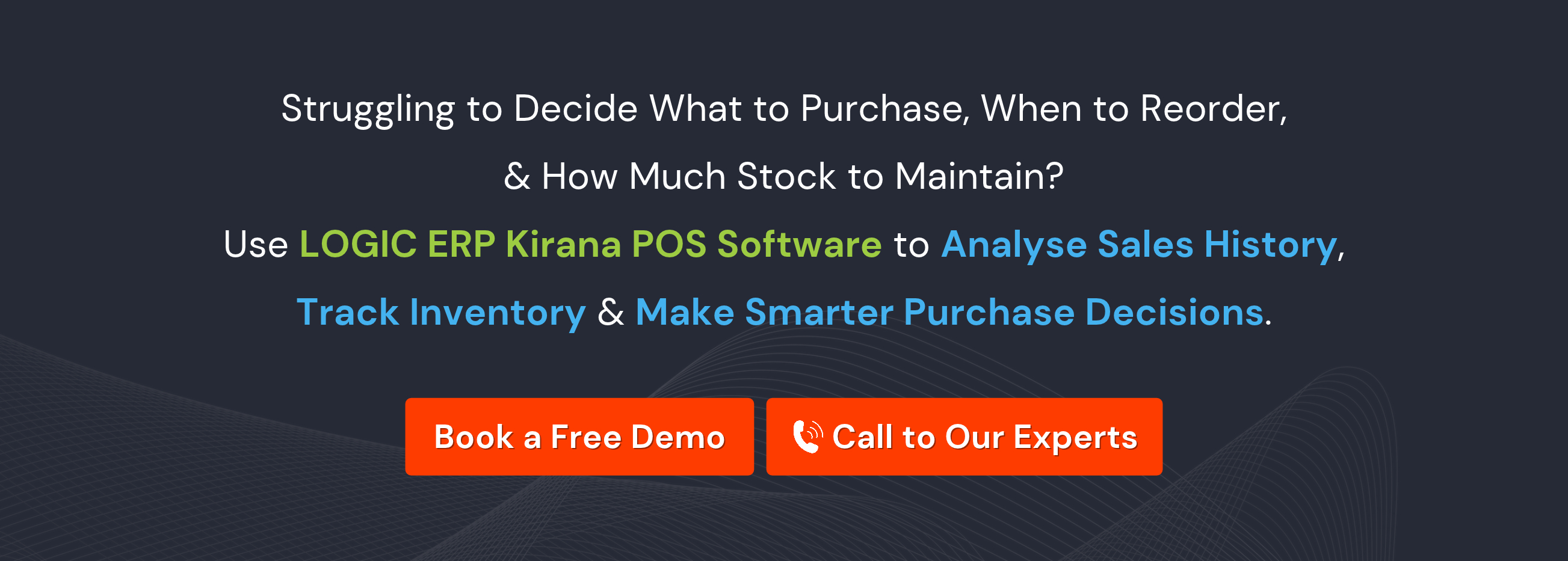 Book a Free Demo of LOGIC ERP Software Now!