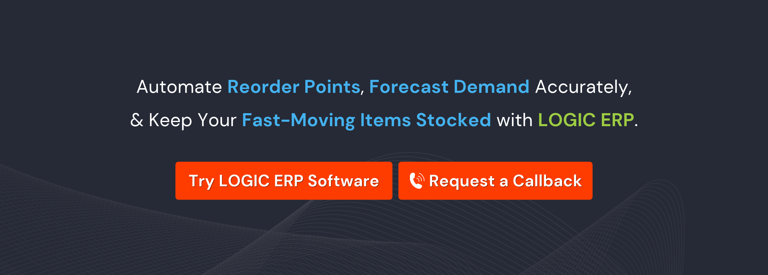 Book a Free Demo of LOGIC ERP Software Now!