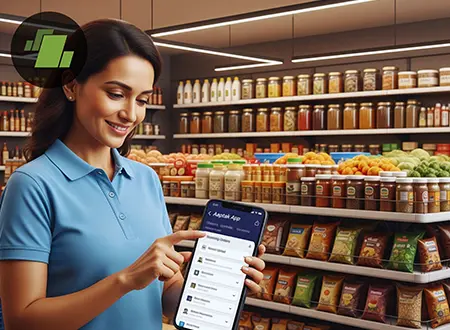 Aaptak App for Grocery Store