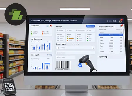 Supermarket POS Billing and Inventory Management Software
