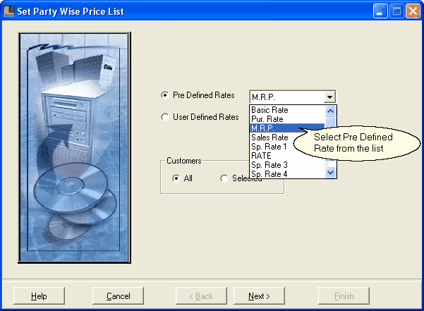 SetPartyWisePriceList